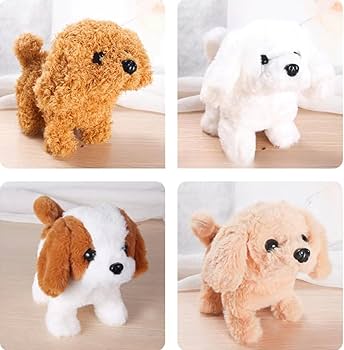 Amazon.co.jp: Qztuory音に反応する犬 動く犬のおもちゃ 電動